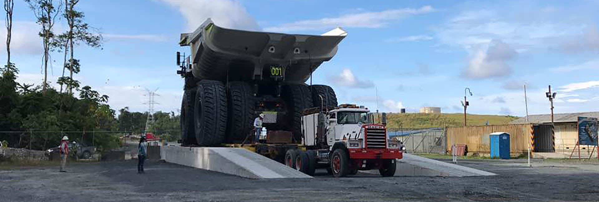 Truck 1 Montejo Mine Transport Loading Ramps1